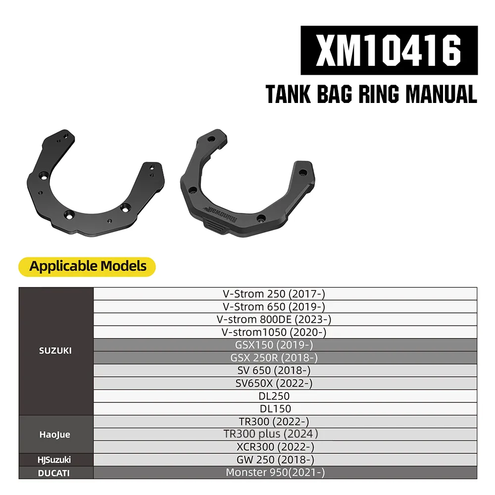 Base Magnética de Engate Rápido para Bolsa de Tanque Rhinowalk