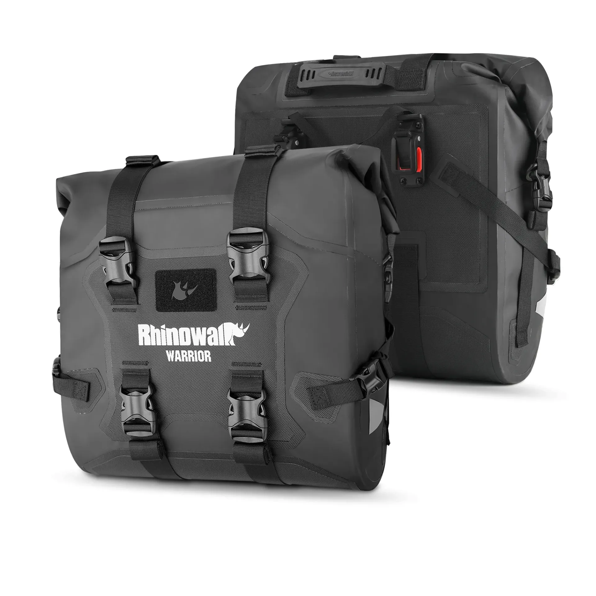 Bolsa lateral impermeável de 24 litros 1 par