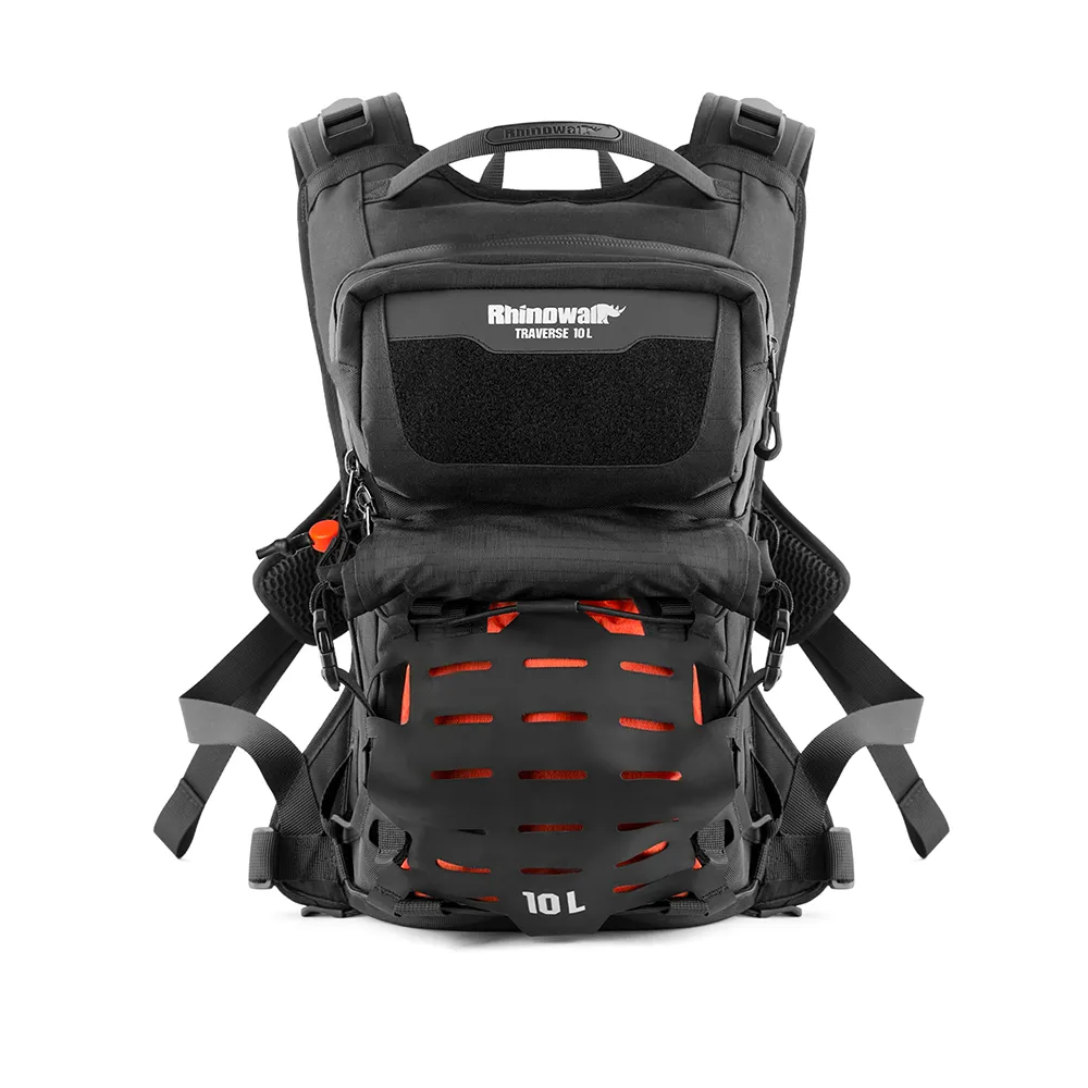 Mochila de ciclismo Adventure de 10 litros Armação protetora ESA